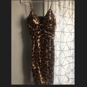 XoXo Cheetah print dress